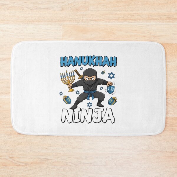 Item preview, Chanukah Hanukkah Ninja Menorah Art designed and sold by Crithimard91.