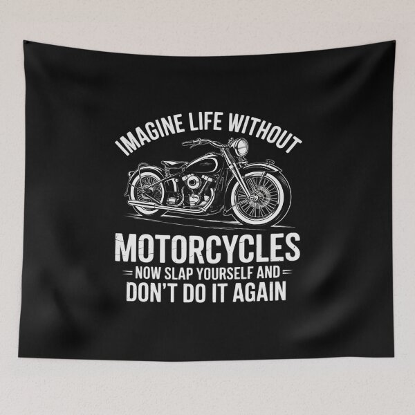 Item preview, Imagine Life Without Motorcycles - Biker Motorcycling Rider designed and sold by andreaswest.