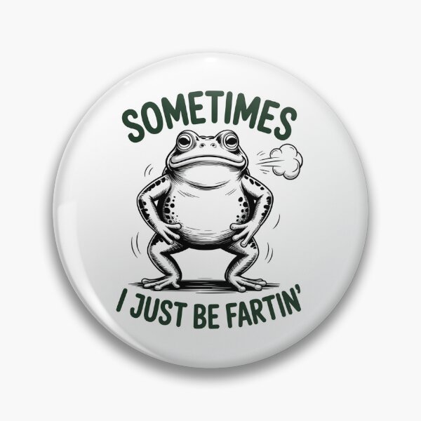 Item preview, Sometimes I Just Be Fartin' Frog designed and sold by StephenDDArt.