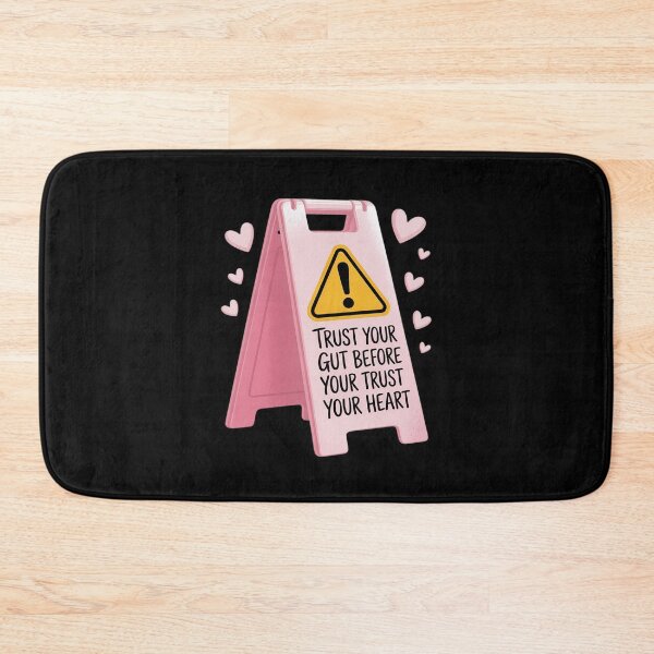 Item preview, Trust Your Gut Instinct Before Your Heart Feelings Intuitinon designed and sold by Shannon Bosley.