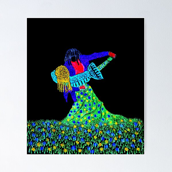 Item preview, a dance with the wildflower maiden designed and sold by Subhranil silver lining shop.