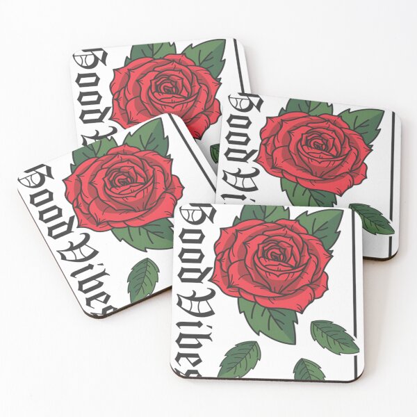 Item preview, Red Rose Gothic Tattoo Style Illustration Art Gift For Dark Romance Lovers Dark designed and sold by Budoren.