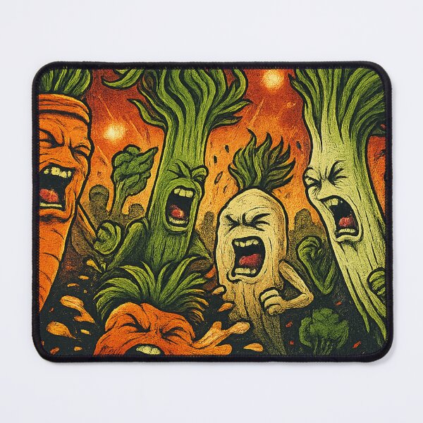 Item preview, Veggie Bangout – Vegetables at a Heavy Metal Concert designed and sold by RebellDancer.