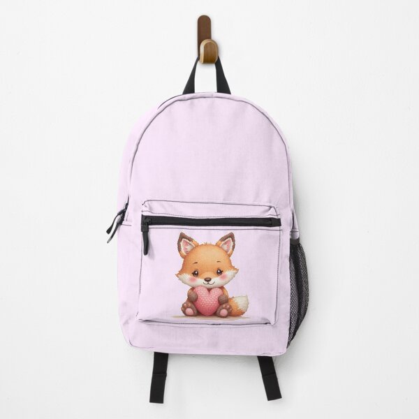 Item preview, Cute Baby Fox Holding Heart designed and sold by cr6zym1nd.