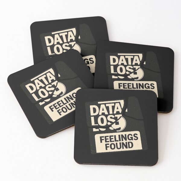 Item preview, DATA LOST FEELINGS FOUND - Broken Floppy Disk Poster designed and sold by MKreative Studio.