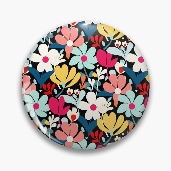 Item preview, Bright midnight botanical garden  designed and sold by Clara Fruggeri.