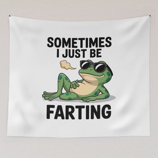 Item preview, Sometimes I Just Be Farting Frog designed and sold by MeowtivationP.