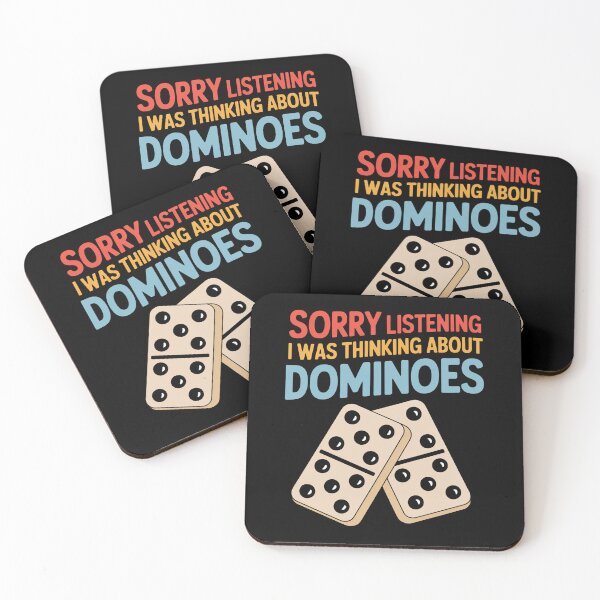 Item preview, Sorry I Wasn'T Listening Dominoes Lover designed and sold by MeowtivationP.
