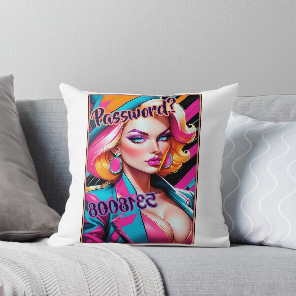 Item preview, Password? 8008135 – Cheeky Pop Art Pin-Up with Hidden Code designed and sold by JaaGo PopLab.