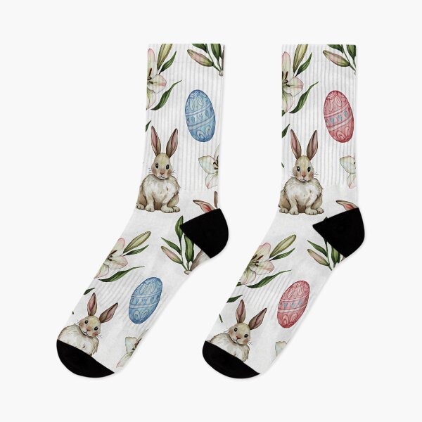 Item preview, Hearts & Lilies – Seamless Easter Bunny Pattern designed and sold by meesub.