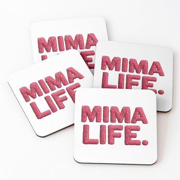 Item preview, Mima Life – Faux Embroidered Style Family Quote designed and sold by vividdigits.