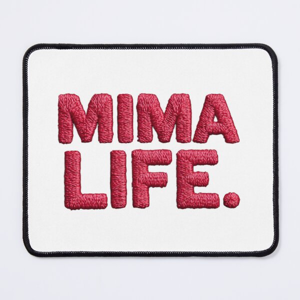 Item preview, Mima Life – Faux Embroidered Style Family Quote designed and sold by vividdigits.