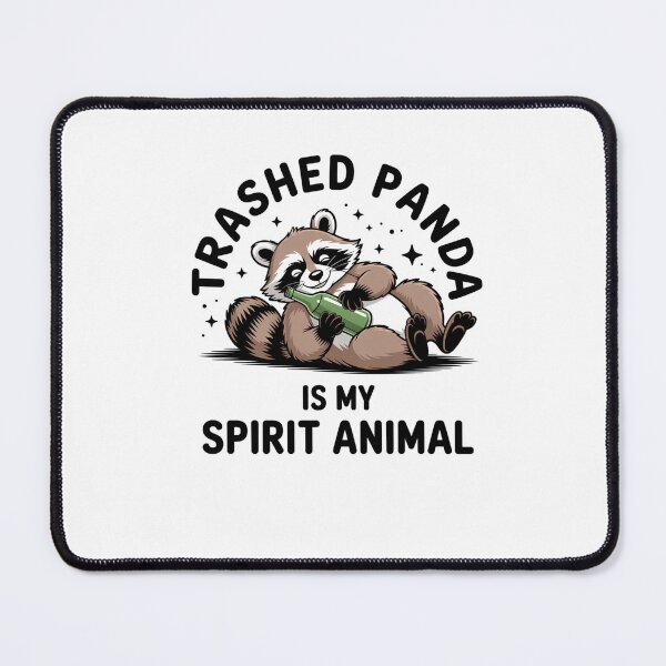 Item preview, Trashed Panda Is My Spirit Animal Racoon designed and sold by StephenDDArt.