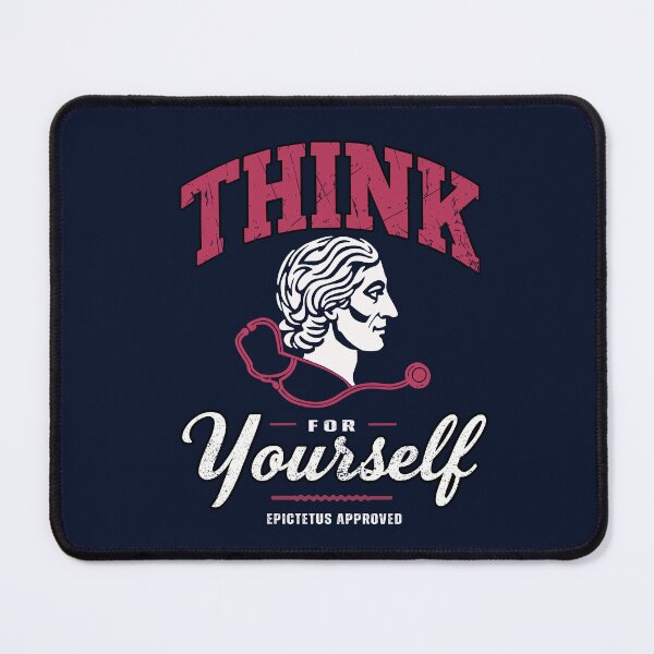 Item preview, Think For Yourself Epictetus - Stoic Doctor & Medical Student Gift designed and sold by CREEPY CRAZE.