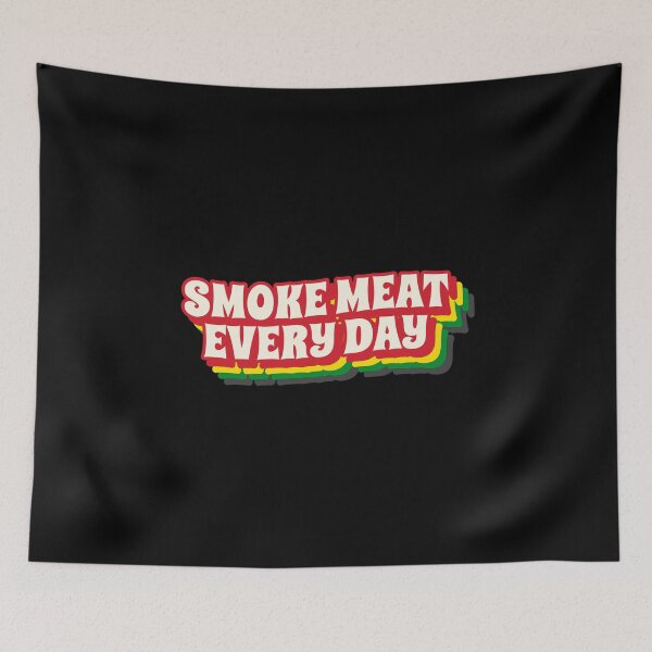 Item preview, Smoke Meat Every Day Keto Carnivore Diet designed and sold by Harmonick-Tees.