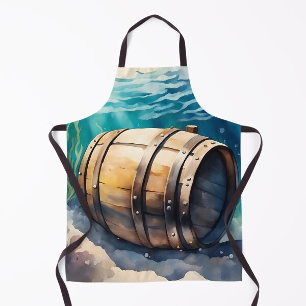 Item preview, Sunk Barrel in Watercolour designed and sold by CalmnessbyChoice.
