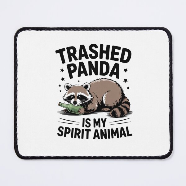 Item preview, Trashed Panda Is My Spirit Animal Racoon designed and sold by StephenDDArt.