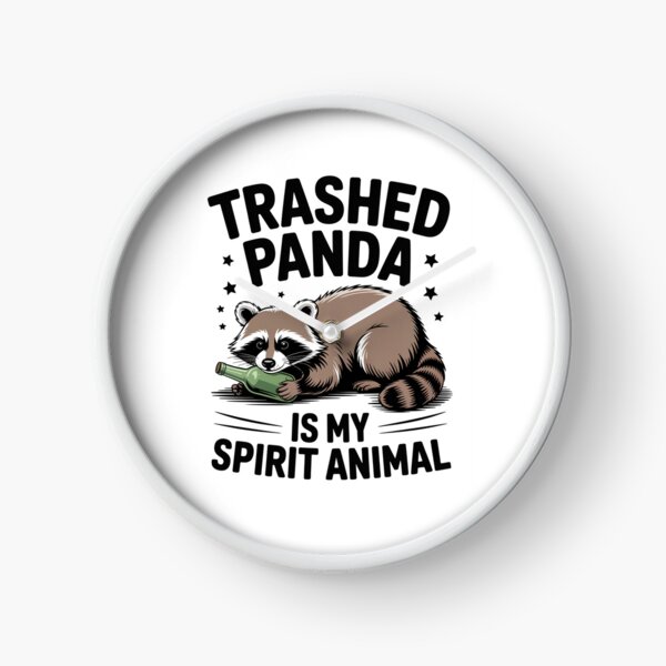 Item preview, Trashed Panda Is My Spirit Animal Racoon designed and sold by StephenDDArt.