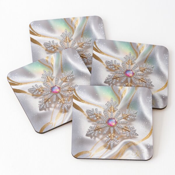 Item preview, Aurora Opal Snowflake ❄️ オーロラオパールの雪の結晶 designed and sold by CamillaCreation.