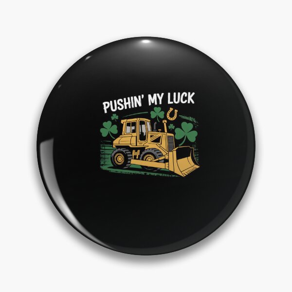 Item preview, St Patricks Day Bulldozer Saint Paddys Construction designed and sold by MeowtivationP.