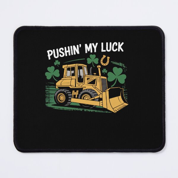 Item preview, St Patricks Day Bulldozer Saint Paddys Construction designed and sold by MeowtivationP.