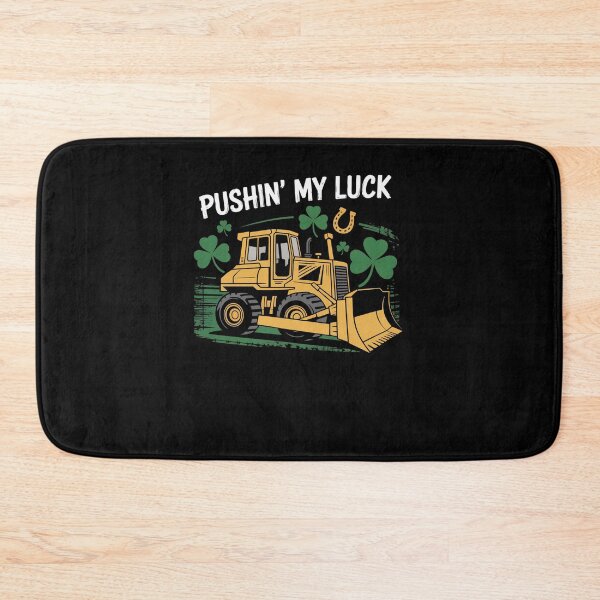 Item preview, St Patricks Day Bulldozer Saint Paddys Construction designed and sold by MeowtivationP.