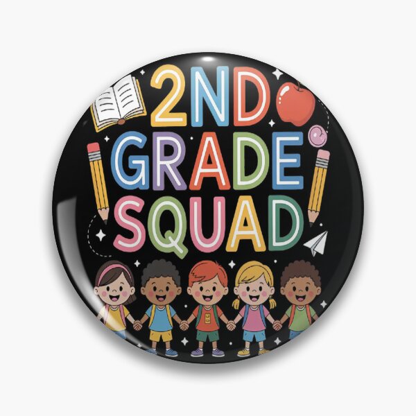 Item preview, 2nd Grade Squad Back to School Teacher Matching designed and sold by NicolaMail.