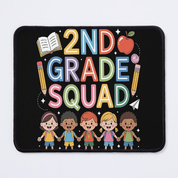 Item preview, 2nd Grade Squad Back to School Teacher Matching designed and sold by NicolaMail.