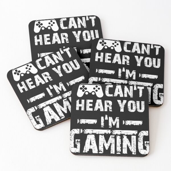 Item preview, Can't Hear You I'm Gaming Headset Graphic Video Games Gamer Funny T Shirt designed and sold by DesignsDrip.
