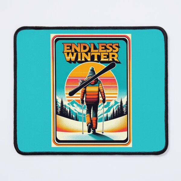 Item preview, Endless Winter – Winter Sports & Cold-Weather Lifestyle Design designed and sold by RollFuzzy.