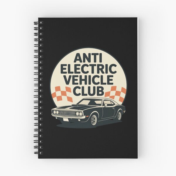 Item preview, Anti Electric Vehicle Club Classic Muscle Car designed and sold by MonkiFlipp.