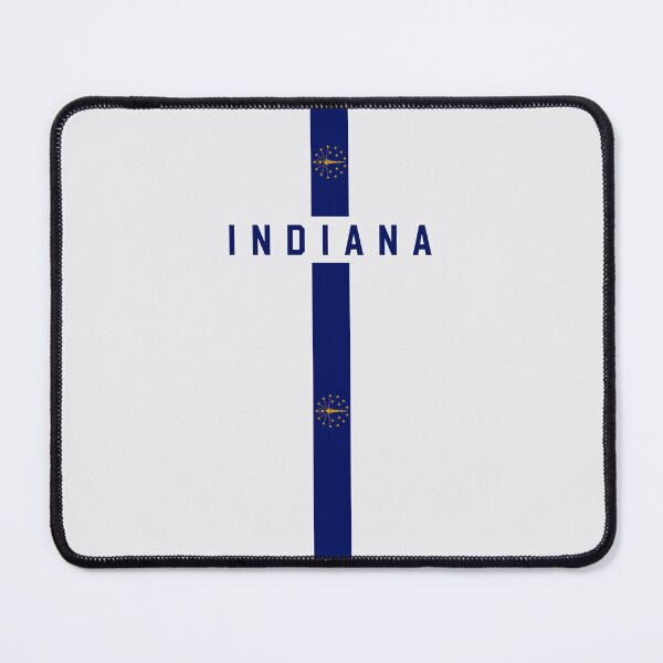 Item preview, Indiana State Pride - Minimalist Vertical Flag Banner designed and sold by mashmosh.