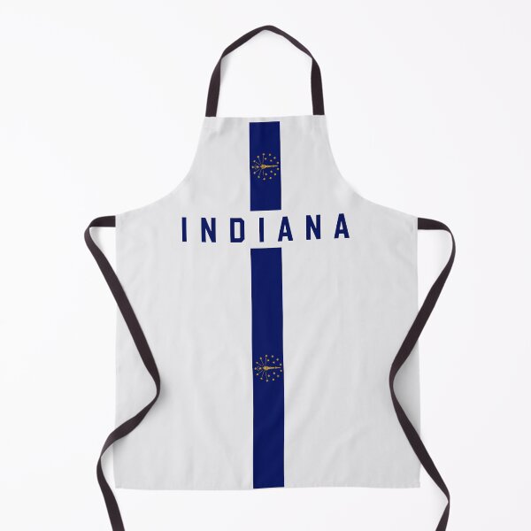 Item preview, Indiana State Pride - Minimalist Vertical Flag Banner designed and sold by mashmosh.
