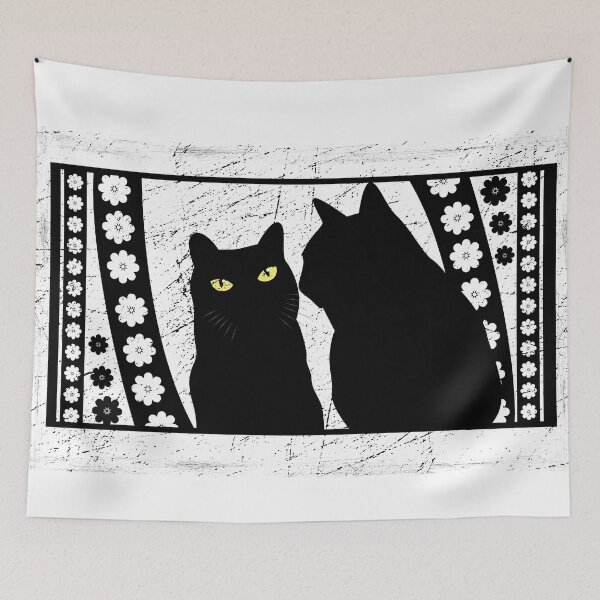 Item preview, I Do Not Think Therefore I Do Not Am Funny Cat T-Shirt designed and sold by DesignsDrip.