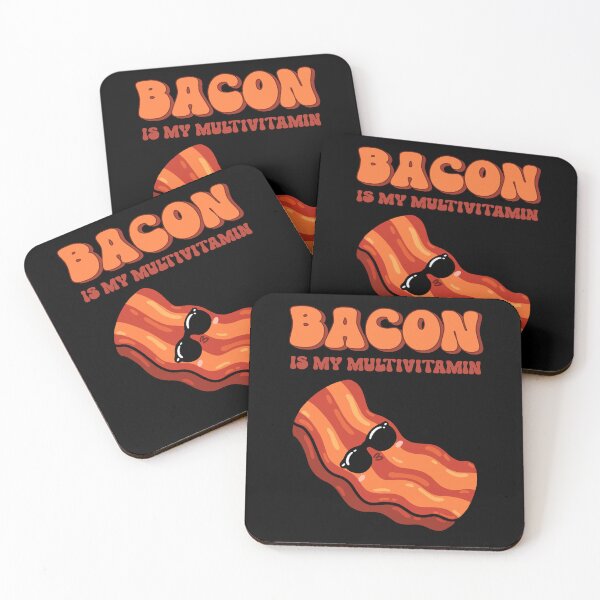 Item preview, Bacon Is My Multivitamin Funny Keto Carnivore Diet designed and sold by Harmonick-Tees.