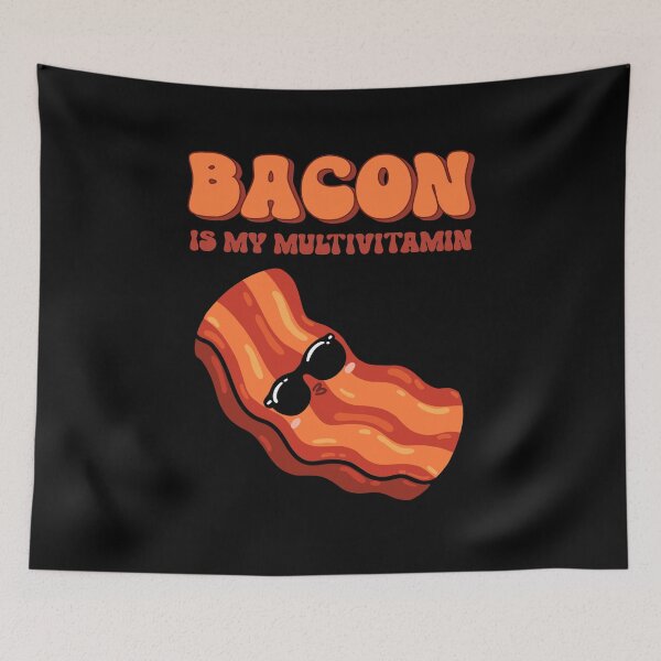 Item preview, Bacon Is My Multivitamin Funny Keto Carnivore Diet designed and sold by Harmonick-Tees.