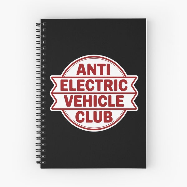 Item preview, Anti Electric Vehicle Club Retro Badge designed and sold by MonkiFlipp.