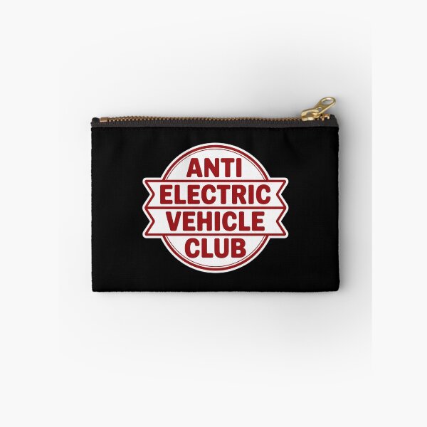 Item preview, Anti Electric Vehicle Club Retro Badge designed and sold by MonkiFlipp.