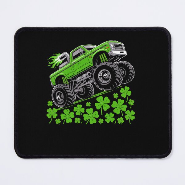 Item preview, St Patricks Day Lucky Monster Truck designed and sold by MeowtivationP.