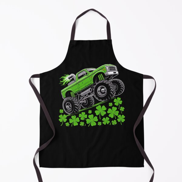 Item preview, St Patricks Day Lucky Monster Truck designed and sold by MeowtivationP.