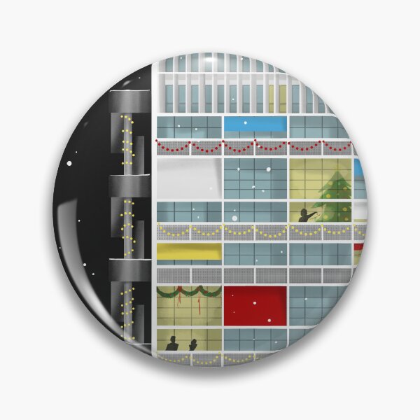 Item preview, Modernist Housing in Winter Ligh designed and sold by GoWithTheUFO.
