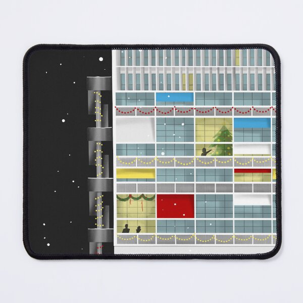 Item preview, Modernist Housing in Winter Ligh designed and sold by GoWithTheUFO.