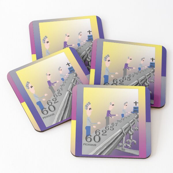 Item preview, Social Satire on Retirement Age designed and sold by DCSMKreativ.