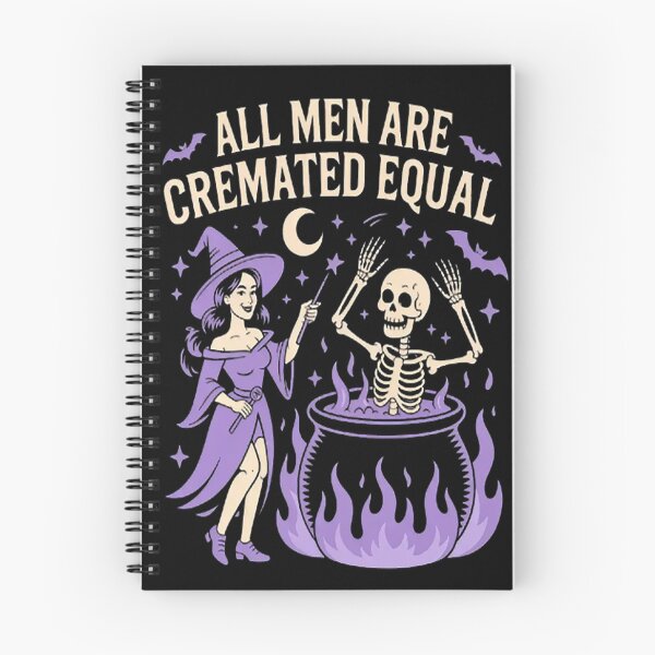 Item preview, All Are Cremated Equal Witchy Feminist Halloween Humor designed and sold by NicolaMail.
