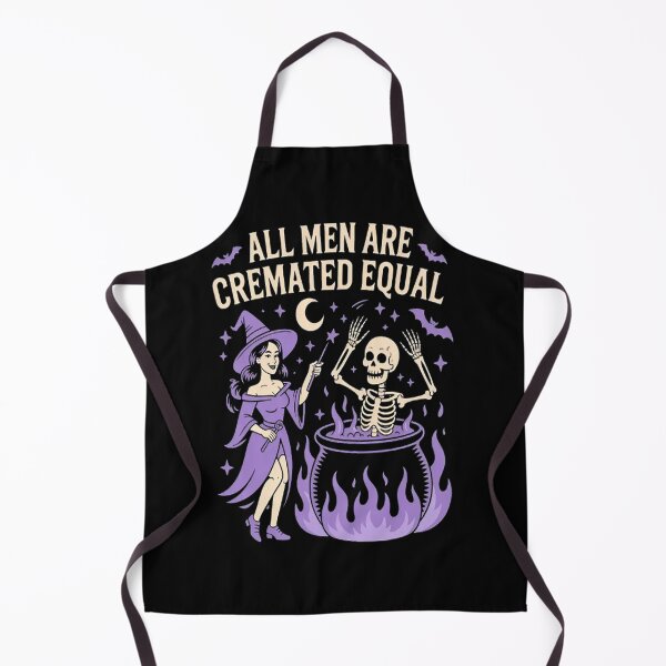 Item preview, All Are Cremated Equal Witchy Feminist Halloween Humor designed and sold by NicolaMail.