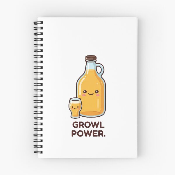 Item preview, Growl Power Kawaii Craft Beer Lover designed and sold by k3rstman1.