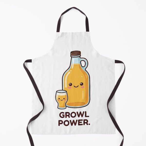 Item preview, Growl Power Kawaii Craft Beer Lover designed and sold by k3rstman1.