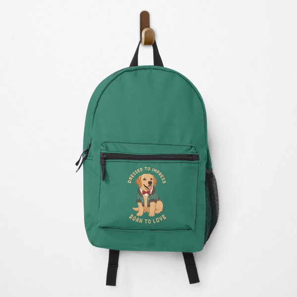 Item preview, Dressed to Impress, Born to Love – Golden Retriever Art designed and sold by NeutronDesign.