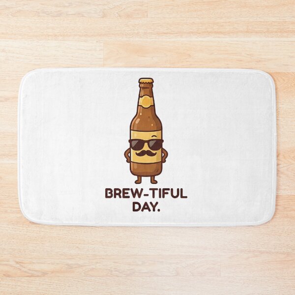 Item preview, Funny Beer Bottle Brewtiful Day Character designed and sold by k3rstman1.