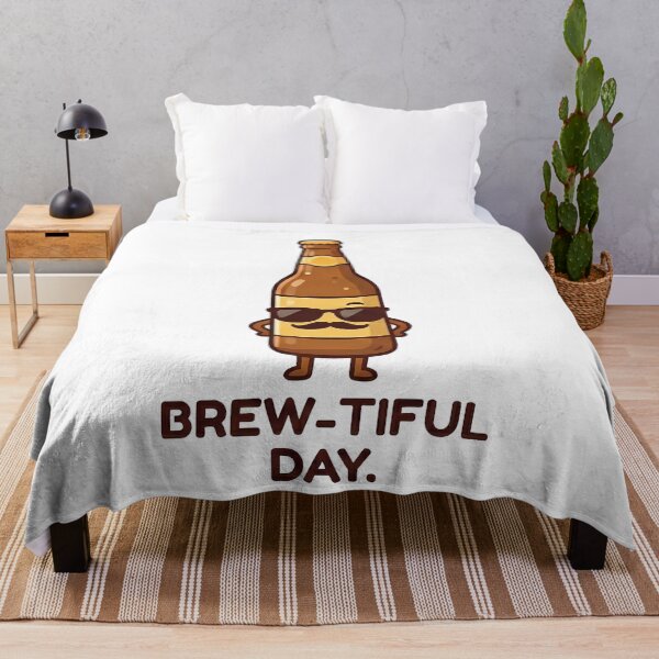 Item preview, Funny Beer Bottle Brewtiful Day Character designed and sold by k3rstman1.